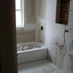 Bathroom renovation update