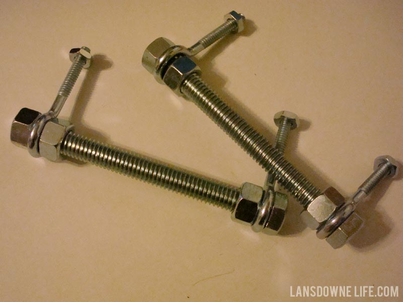 Custom Drawer Pulls Made From Nuts And Bolts Lansdowne Life