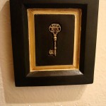Repainted key plaques