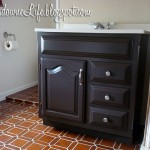 $100 Bathroom Challenge: Painting the vanity