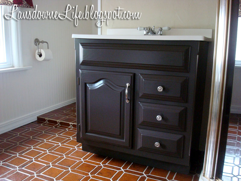 how to paint bathroom cabinets dark brown &bs31 – roccommunity