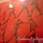 $100 Bathroom Challenge: No-cost vintage boxer wall art