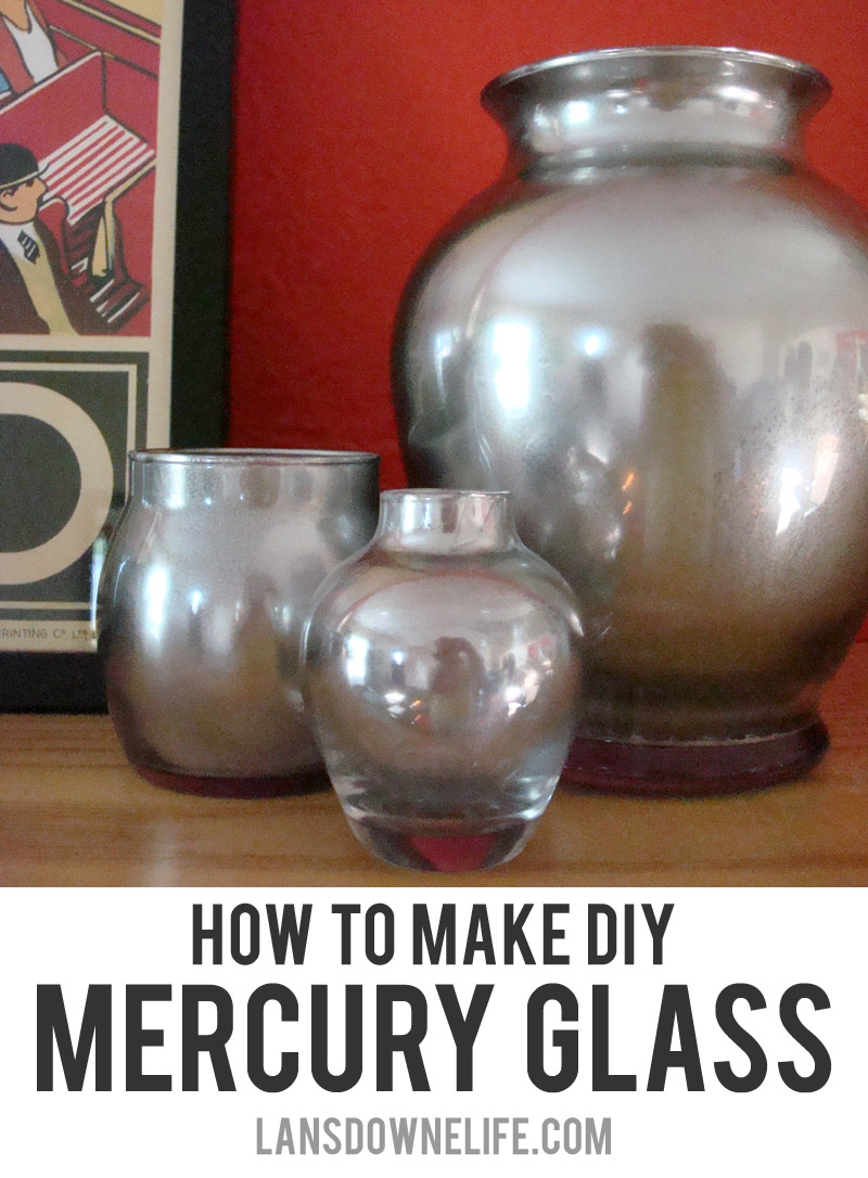 How to make DIY mercury glass