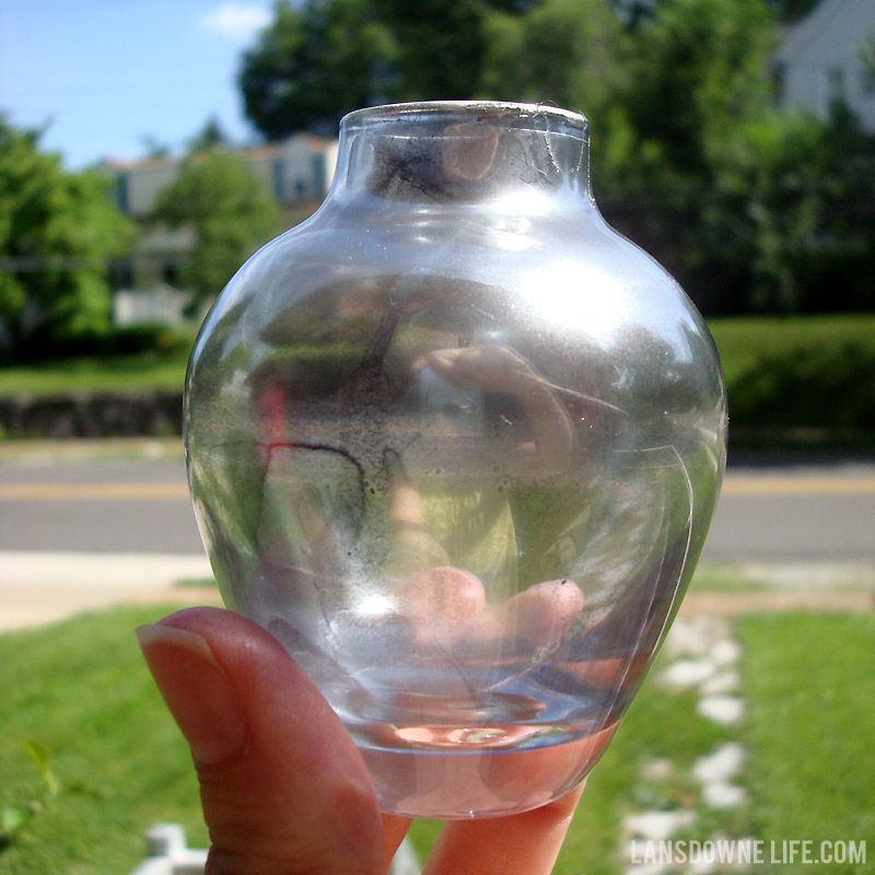 Making mercury glass