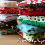 Fabric scrap bean bags