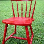 The “Heidi” chair: a dumpster find makeover