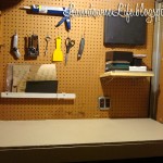Painted workbench: Before & after