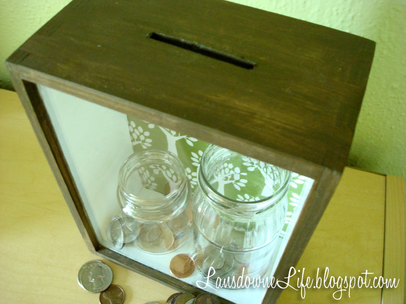 How to make a shadowbox frame bank