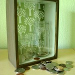 How to make a shadowbox frame bank