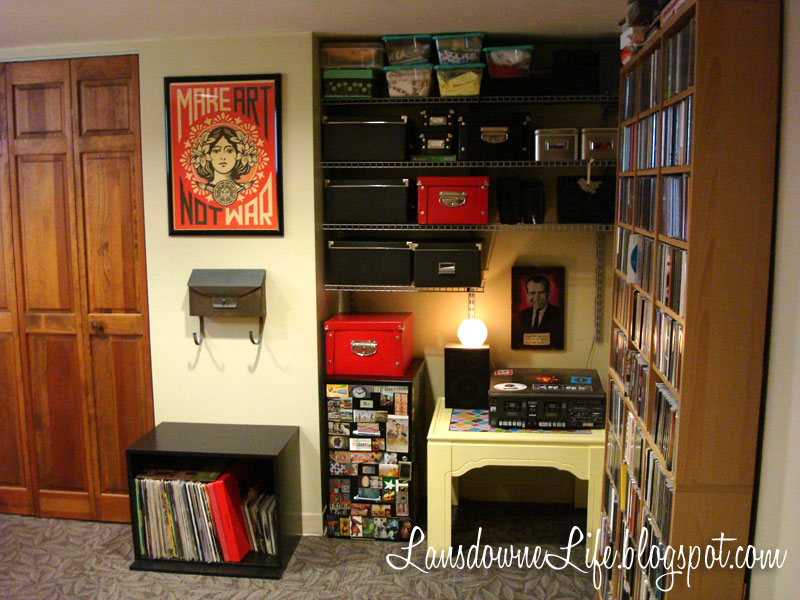 Basement office transformation