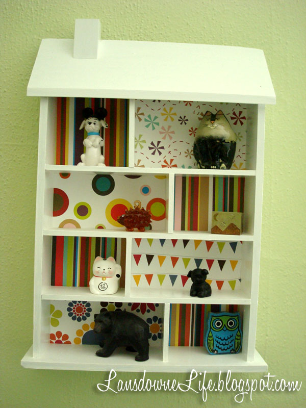 Dollhouse wall hanging