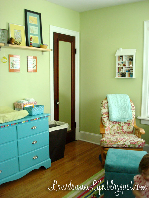 Colorful girl's bedroom