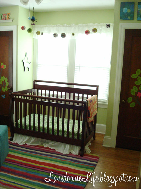 Colorful girl's bedroom