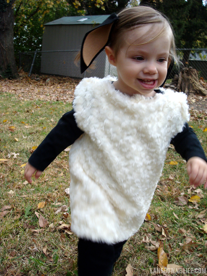 DIY Lamb costume