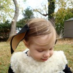 Halloween: DIY lamb costume