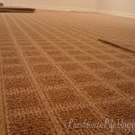 Playroom carpet sneak peek