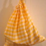 Simple drawstring bags