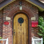 Should I stain or paint my front door?