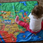 Kids USA map blanket