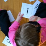 Simple number flashcards + Free download!