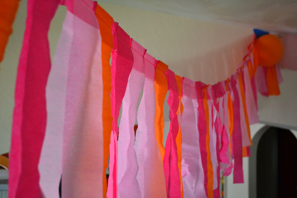 Numbers-themed birthday party decorations