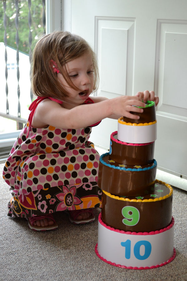 Numbers-themed birthday party activities