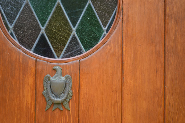 Refinishing an old wood front door