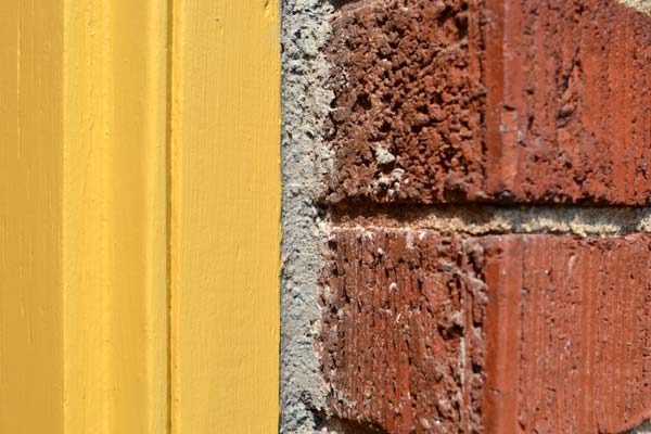 Stripping and refinishing our wood door frame