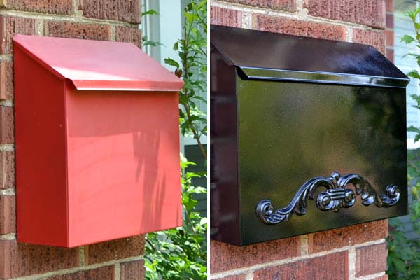 Repainting our mailbox glossy black