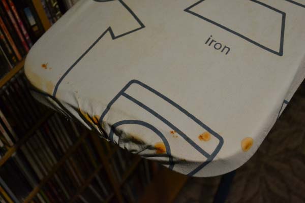 Refurbishing an ironing board 