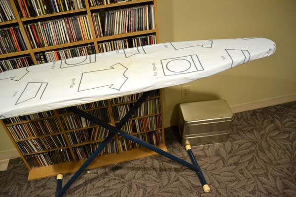 Refurbishing an ironing board 