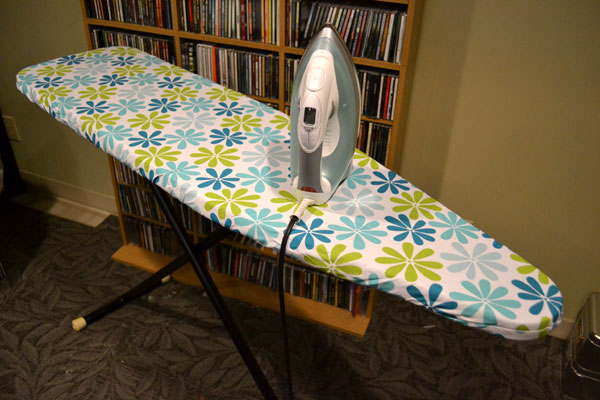 Refurbishing an ironing board 