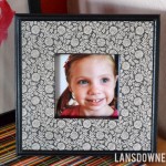 Ugly Craft Makeover: Decoupaged frame