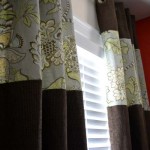 Customizing and lengthening store-bought curtain panels