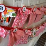 Countdown to Christmas: DIY Fabric advent calendar