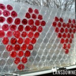 Kid craft: Bubble wrap paintings