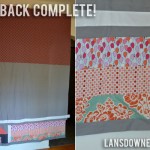 Twin quilt progress report: Assembling the quilt back