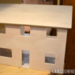 Fixer upper dollhouse: Prepped and primed