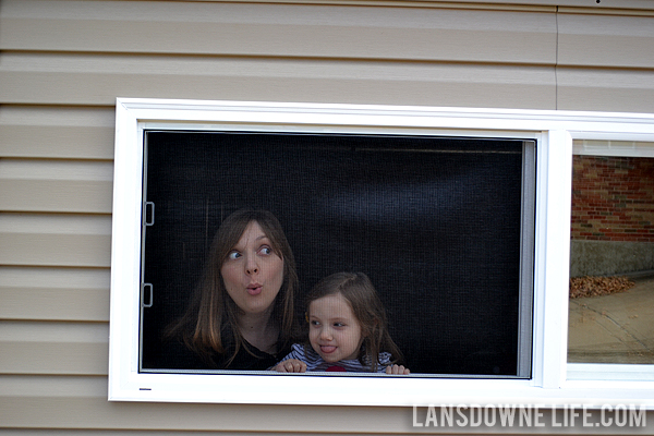 Replacing an old garage door with a wall