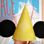 How to make Mickey Mouse ears birthday party hats