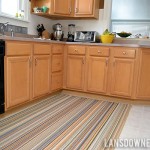 Big rug in the kitchen