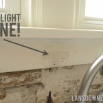 Kitchen update: Removing the weird sink light