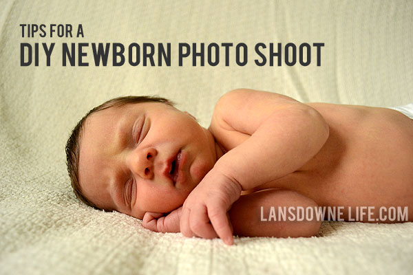 13 Tips for a DIY newborn baby photo shoot