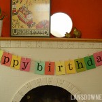 Quick and easy ‘Happy Birthday’ banner + printable