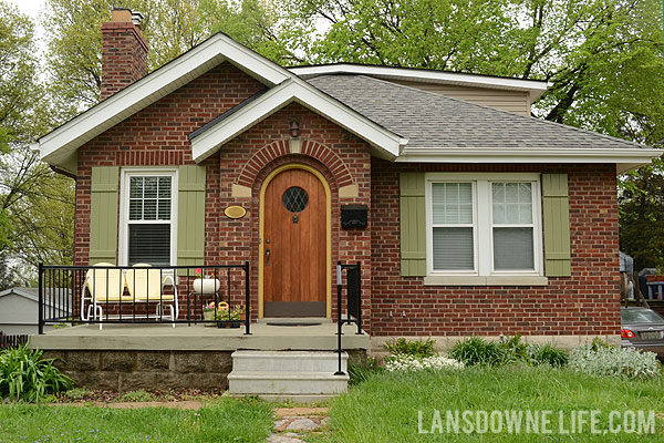 Improving curb appeal with board and batten cottage style shutters