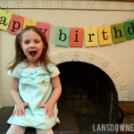 Simple and special: Small family birthday party