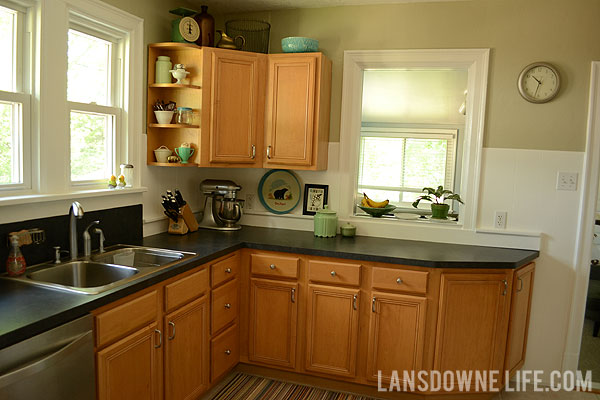 DIY kitchen renovation reveal