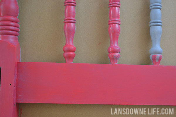 Refinishing an antique Jenny Lind bed