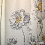 Quickie bathroom refresh: New shower curtain and repainted register