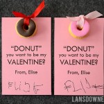 “Donut” you want to be my valentine? + FREE printable